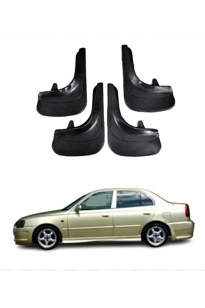 SONİKON LİNE Hyundai Accent Millennium Compatible 4-Piece Dust Cover Mudguard Mudguard Modified