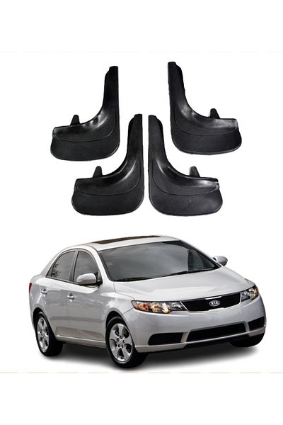 SONİKON LİNE Kia Cerato 2009-2015 Compatible 4-Piece Dust Cover Mudguard Mudguard Modified