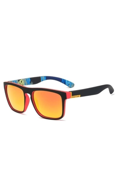 PICADİLİ Ochelari De Soare Unisex, Sg018, Negru/rosu