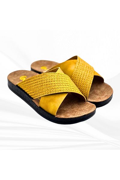 GOFLEX CROSS Straw Sar ΚΑΛΟΚΑΙΡΙΝΕΣ ΓΥΝΑΙΚΕΣ ΚΑΘΗΜΕΡΙΝΕΣ ΠΑΝΤΟΦΛΕΣ ΔΡΟΜΟΥ, ΠΑΡΑΛΙΑΣ, ΣΠΙΤΙΟΥ