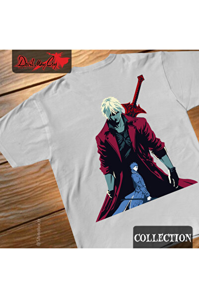 SHINOBIX Devil May Cry Dante & Vergil Printed Oversize T-Shirt