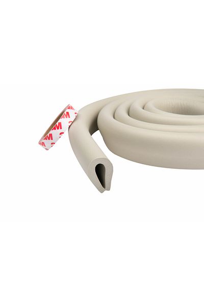 Empria U-shaped Edge And Border Protection Tape, 3.5x0.7x200 Cm, Gray