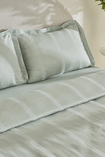 Karaca Home Alvin Double Duvet Cover Set Sage
