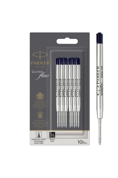 Parker Pix Negru - Mediu - Set de 10