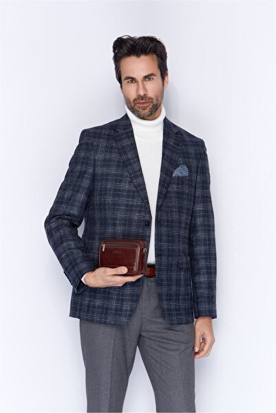 Aka Deri حقيبة يد جلدية بنية 112 61