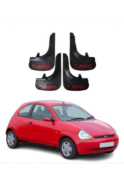 SONİKON LİNE Ford Ka- Compatible Tuning Written 4-Piece Dust Cover Mudguard Mudguard Modified