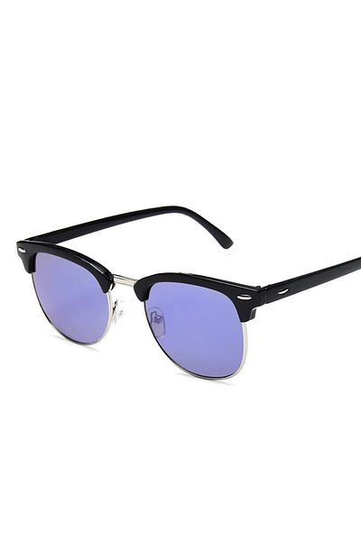 PICADİLİ Ochelari De Soare Unisex, Sg054, Negru/mov