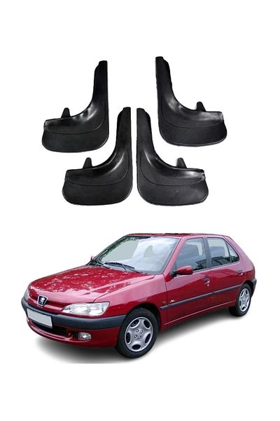 SONİKON LİNE Peugeot 306 Hb 4-Piece Dust Cover Mudguard Mudguard Compatible with All Cases Modified