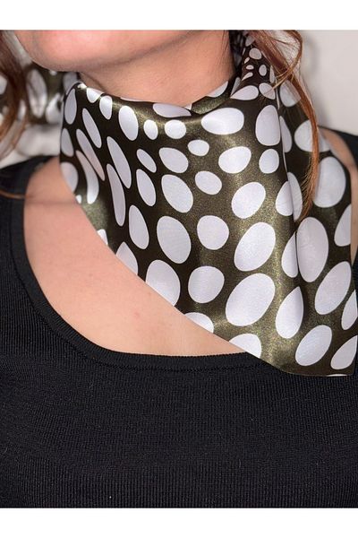 Mavi Masal Patterned Scarf