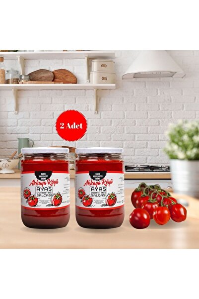 Ayaş Akkaya Domates Salçası Ayaş Akkaya Kooperatifi Domates Salçası 680 G 2 Adet