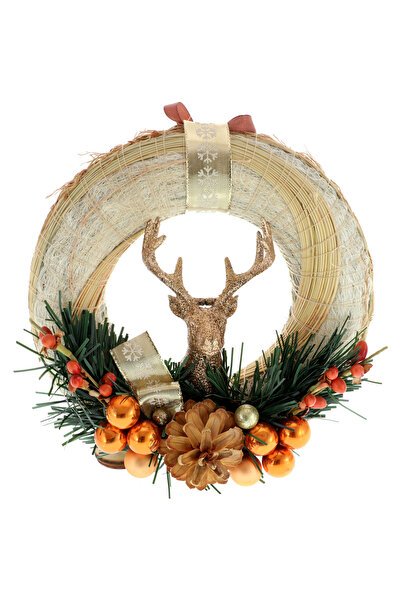 GiftExpress Coroniță Ușă Crăciun Ren