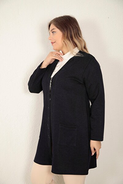 TRENDSE كارديجان الأم إكرين كوماش، كارديجان شتوي أنيق، كارديجان أم