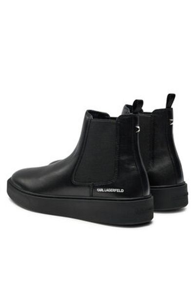 Karl Lagerfeld Ghete Chelsea Bărbați KL53340A Negru