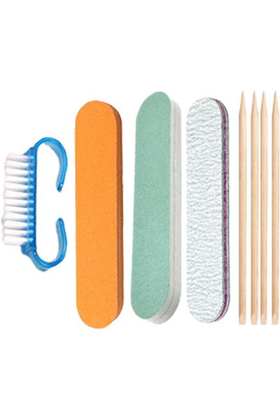 LA PERLA TECH 3 set of Disposable Manicure & Pedicure 8 in 1 Set Big