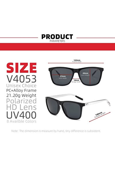 PICADİLİ Γυαλιά ηλίου Unisex, SG062, Μαύρο/Μπλε