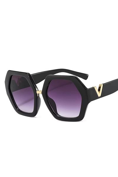 PICADİLİ Ochelari de soare pentru femei, SG103, Negru