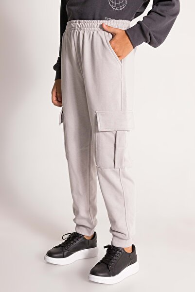 wakawakakidsstore Ανδρική παιδική φόρμα με τσέπες Cargo ελαστικά πόδια μέσης ...