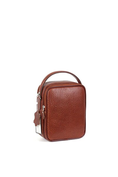 Aka Leather Tan Hand and Shoulder Bag 347 63