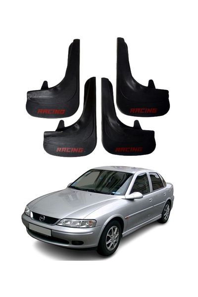 SONİKON LİNE Opel Vectra B 1995-2002 Compatible Racing Written 4-Piece Dust Cover Mudguard Mudguard Modified