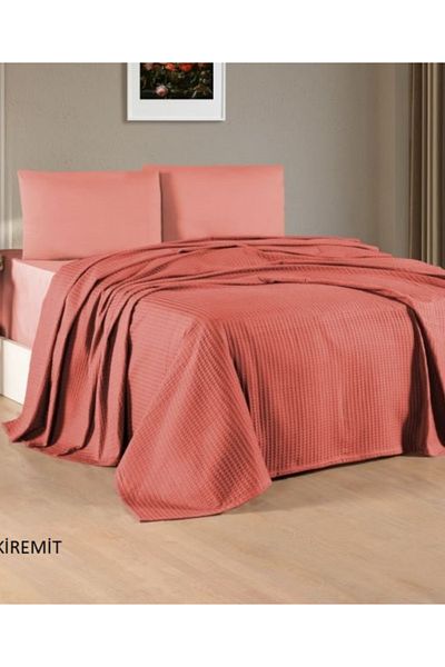 Kristal By Taç Crystal Cotton Double Pique Set Cotton Fitted Sheet (+30Cm Depth)