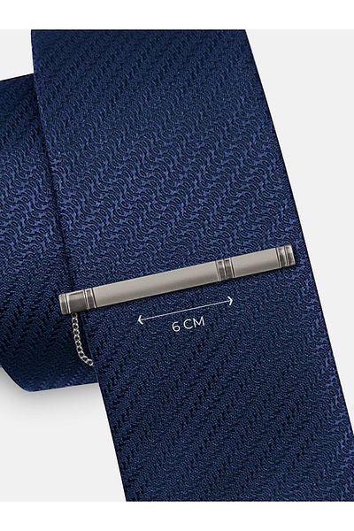 Milleniva Chain Striped Breastpin