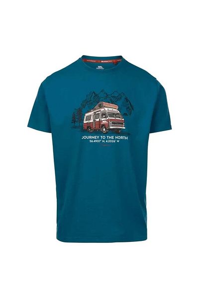 Trespass Tokso Male Casual Printed Blue Men's T-Shirt
