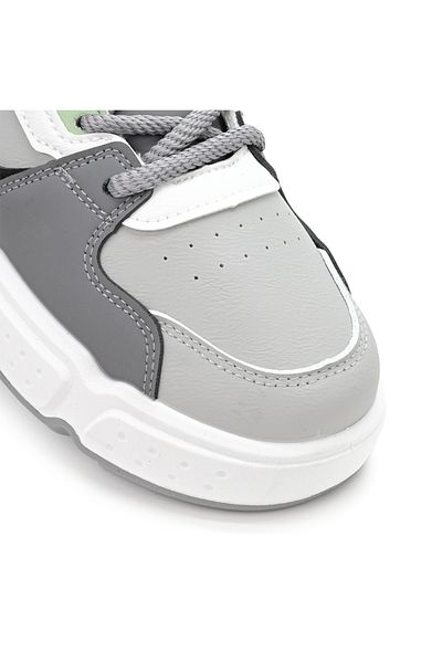Tmall Men's sports shoes, Made of eco-leather, B4011, Gray