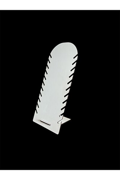 ouz dekor Βάση κοσμημάτων από MDF - ΛΕΥΚΟ |   Οργανωτής για κολιέ, σκουλαρίκι...