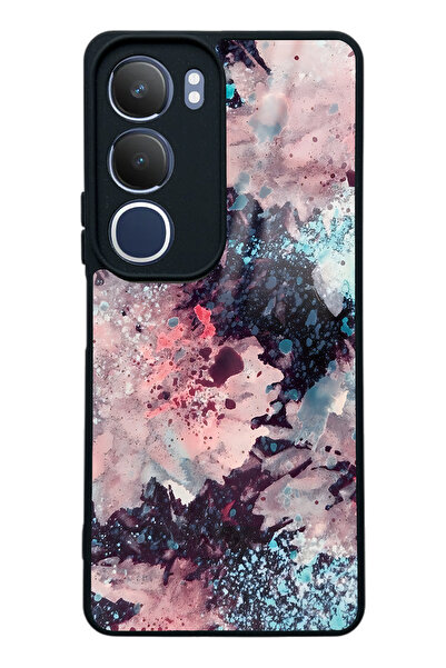 Spoyi Vivo Y19s Renk Patlaması Tasarımlı Glossy Telefon Kılıfı