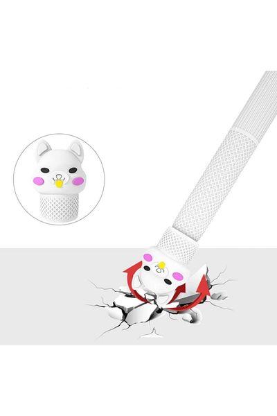 UnDePlus Apple Pencil 2. Generation Compatible Protective Silicone Case Anti-Slip Cute Cat Figure (Not a Pen!)