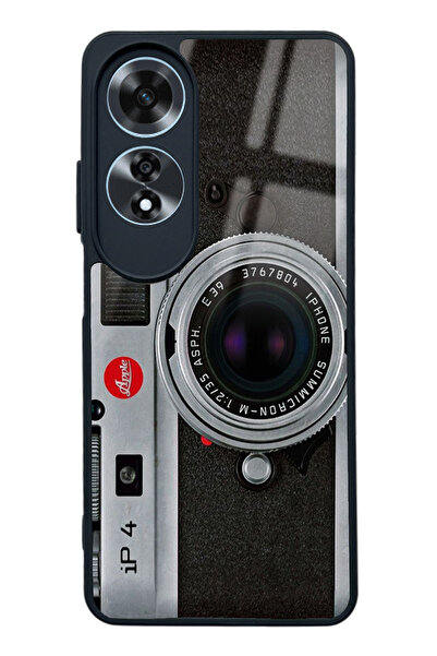 Spoyi Oppo A60 Lens Tasarımlı Glossy Telefon Kılıfı