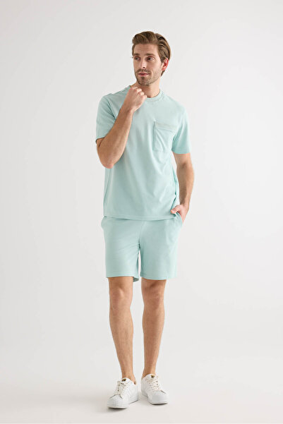 Syah Erkek Pamuklu Pique Cepli Kısa Kol T-shirt