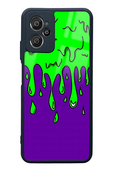 Spoyi Casper X30 Plus Glossy Phone Case with Neon Drop Design