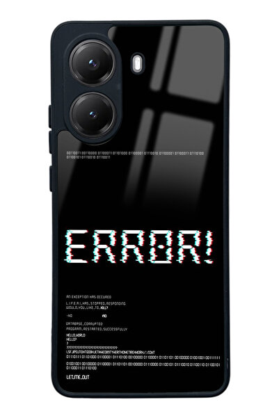 Spoyi Xiaomi Poco X7 Pro Error Tasarımlı Glossy Telefon Kılıfı