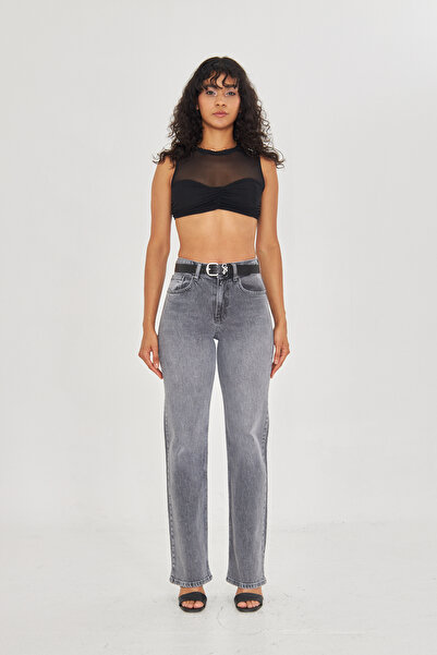 cracpot Wide Leg Az Likralı Pantolon