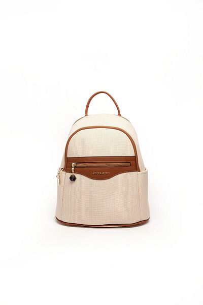 Silver Polo Silver & Polo Beige - Tan Sp1161 Women's Backpack