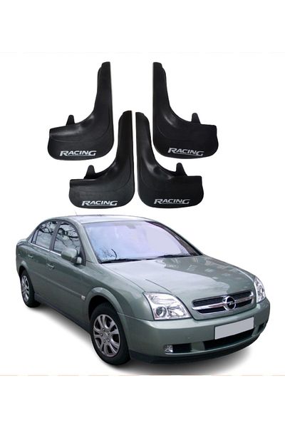 SONİKON LİNE Opel Vectra C 2002-2018 Compatible Racing Written 4-Piece Dust Cover Mudguard Mudguard Modified