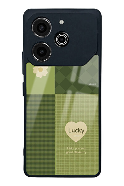 Spoyi Tecno Pova 6 Pro Lucky Design Glossy Phone Case