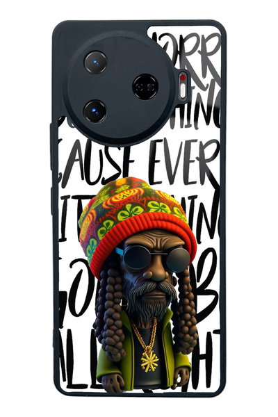 Spoyi Tecno Camon 30 Pro Bob Marley Design Glossy Phone Case