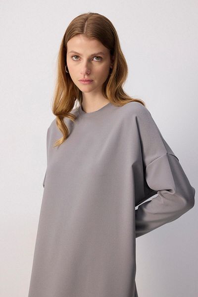 Touché Privé Oversize Crepe Dress