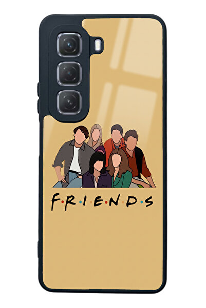 Spoyi Infinix Hot 50 Friends Design Glossy Phone Case
