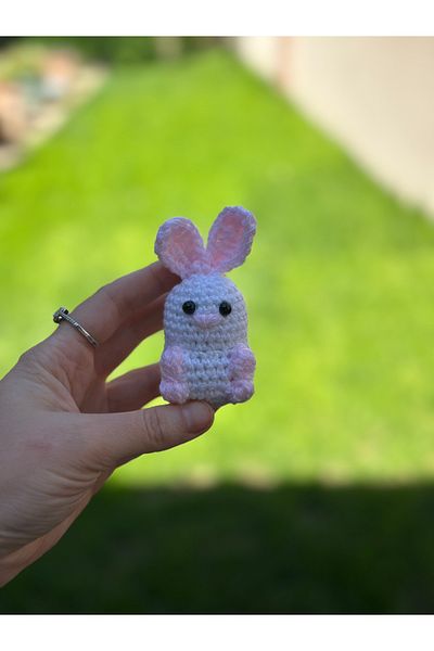 yucin Rabbit Keychain,Bag Strap Keychain