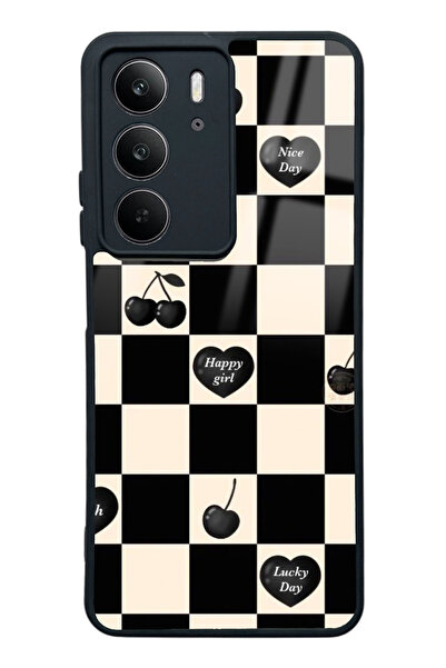 Spoyi Oppo Realme C75 Happy Girls Tasarımlı Glossy Telefon Kılıfı