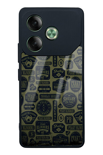 Spoyi Tecno Pova 6 Peaky Blinders Duvar Kağıdı Tasarımlı Glossy Telefon Kılıfı