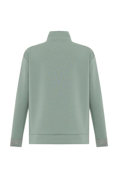 Allyco High Collar Oversize Sweatshirt