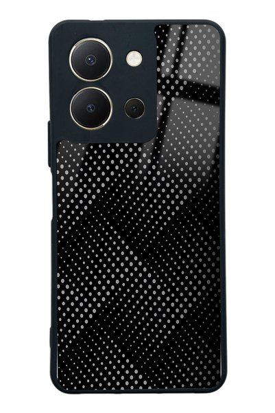 Spoyi Vivo Y36 Black and Gray Design Glossy Phone Case
