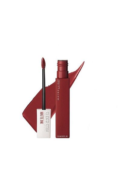 Maybelline New York Ruj de buze rezistent la transfer, Maybelline, Superstay Matte Ink, 50 Voyager, 5 ml