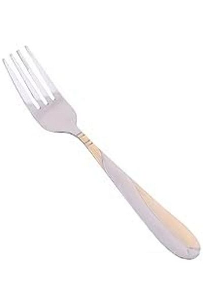 ALSAIF 6-piece Gold-plated Dinner Fork Set By Al Saif, 2.3mm Model K29900/8/df