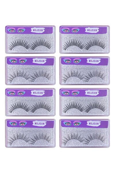 MUJGAN 8'li Takma Kirpik Seti