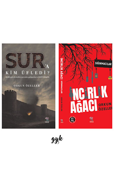 Nergiz Yayınları Sur'a Kim Üfledi - İncirlik Ağacı 2'li Orkun Özeller SETİ